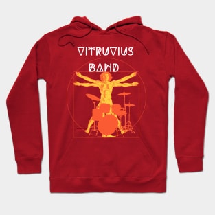 Vitruvius band  art Da Vinci orchestra Hoodie